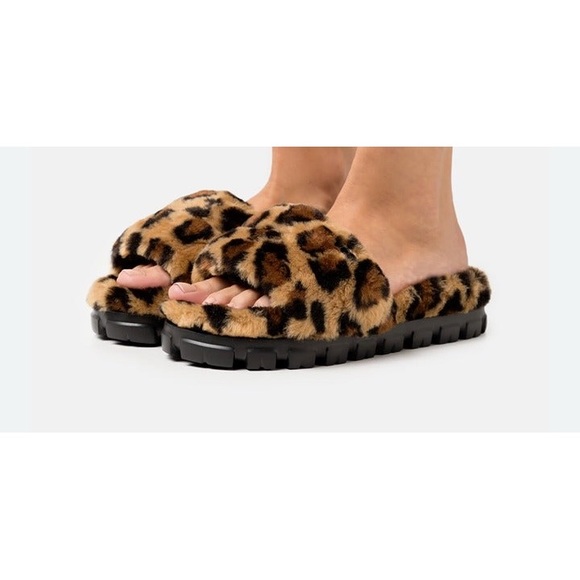 Ugg Cozetta Cheetah Slippers - Picture 1 of 7